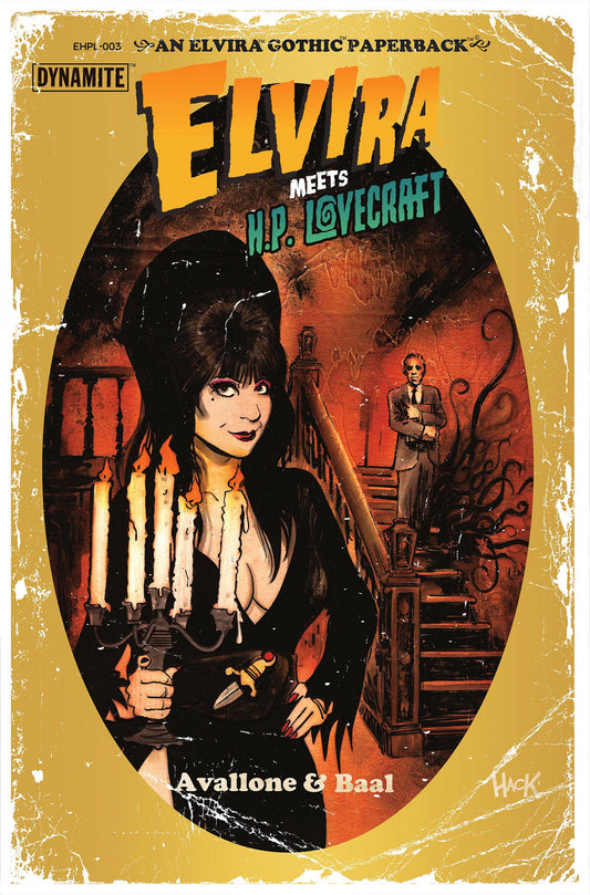 Elvira Meet H.P. Lovecraft #3 (Cover C - Robert Hack Variant)