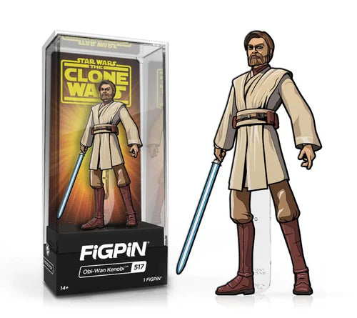 FiGPiN - Star Wars: The Clone Wars - Obi-Wan Kenobi #517