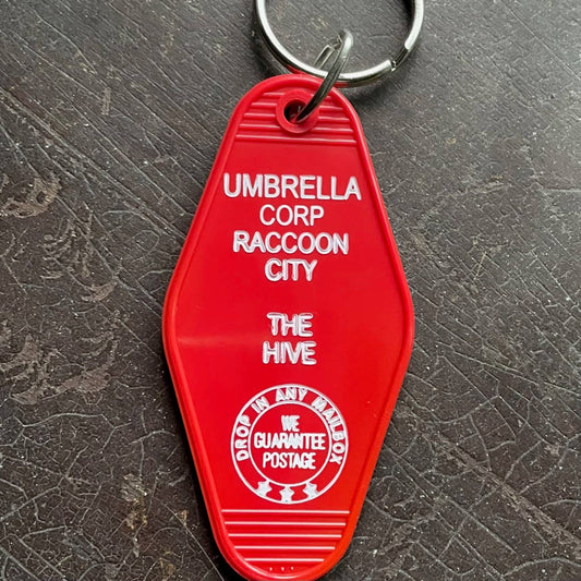 Motel Key Fob - Umbrella Corp (Resident Evil)