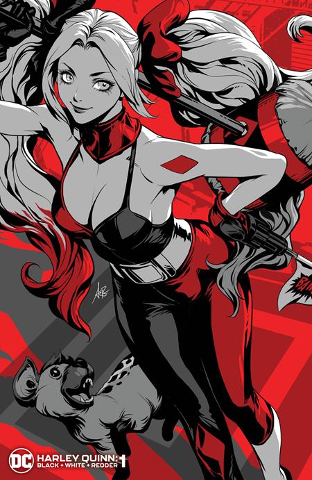 Harley Quinn: Black + White + Redder #1 (of 6) (Artgerm Variant)