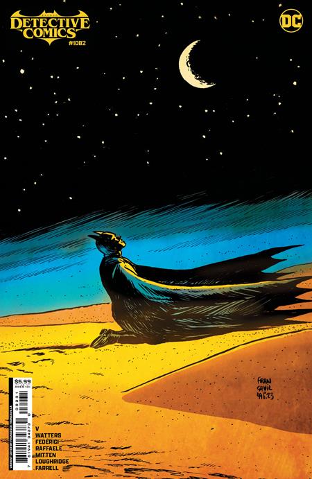 Detective Comics #1082 (Cover C - Francavilla Card Stock Variant)