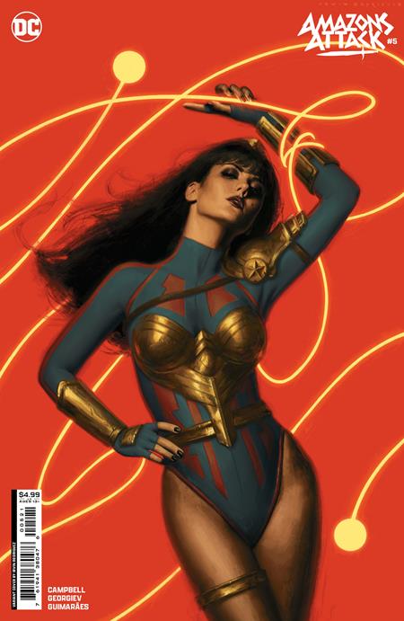 Amazons Attack #5 (Cover B - Rodriguez Card Stock Variant)
