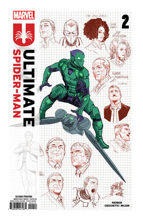 Ultimate Spider-Man #2 (Checchetto 2nd Print Variant)