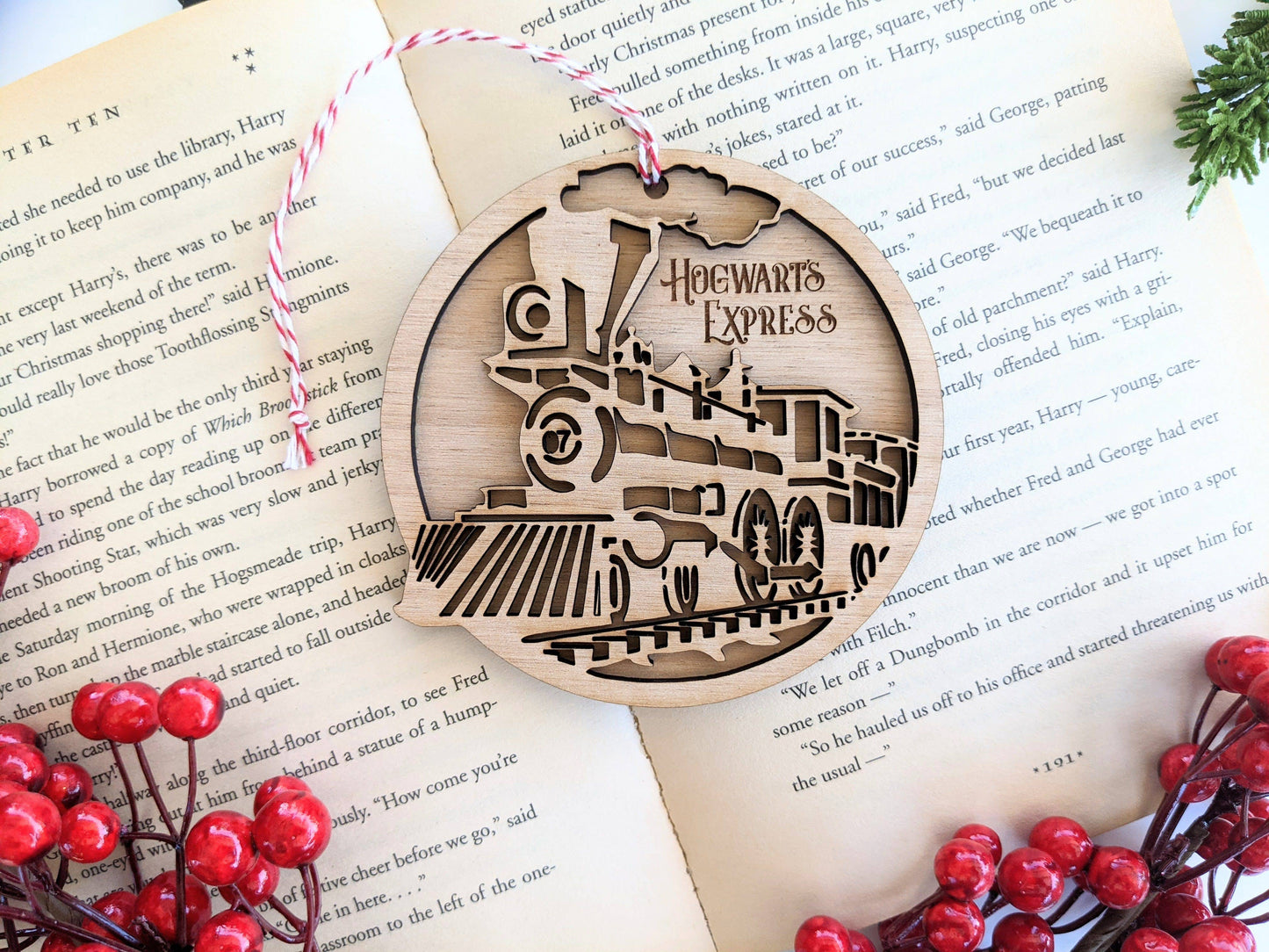 Hogwarts Express - Harry Potter Inspired Layered Ornament