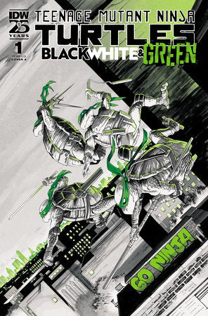 Teenage Mutant Ninja Turtles: Black White & Green #1
