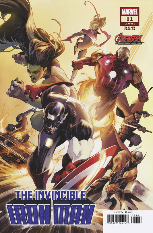 Invincible Iron Man #11 (LGY #661) (Alex Lozano Variant)