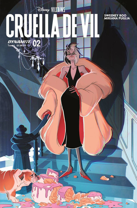 Disney Villains: Cruella De Vil #2 (Cover B - Sweeney Boo Variant)