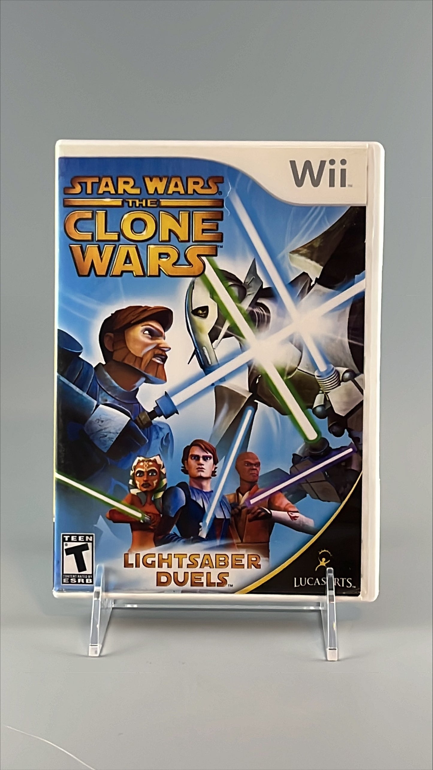 Star Wars: The Clone Wars - Lightsaber Duels (No Manual)