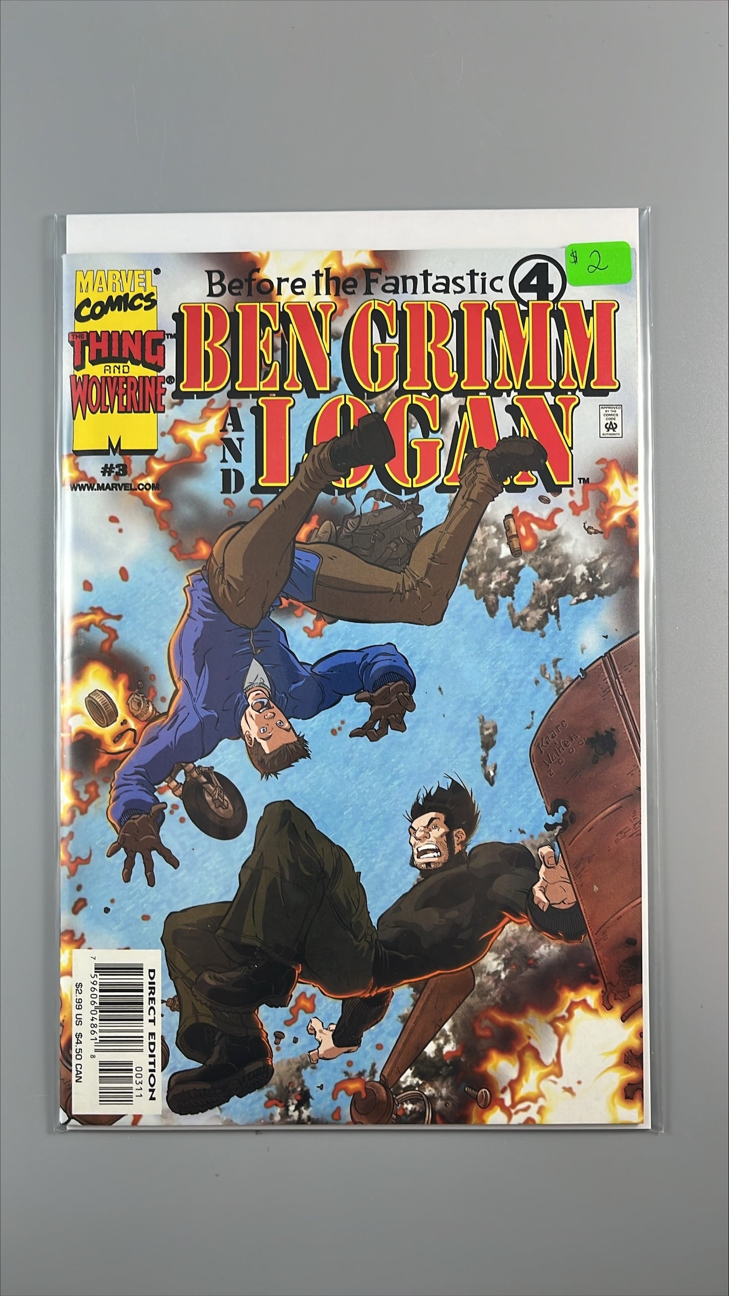 Before the Fantastic Four: Ben Grimm and Logan #3