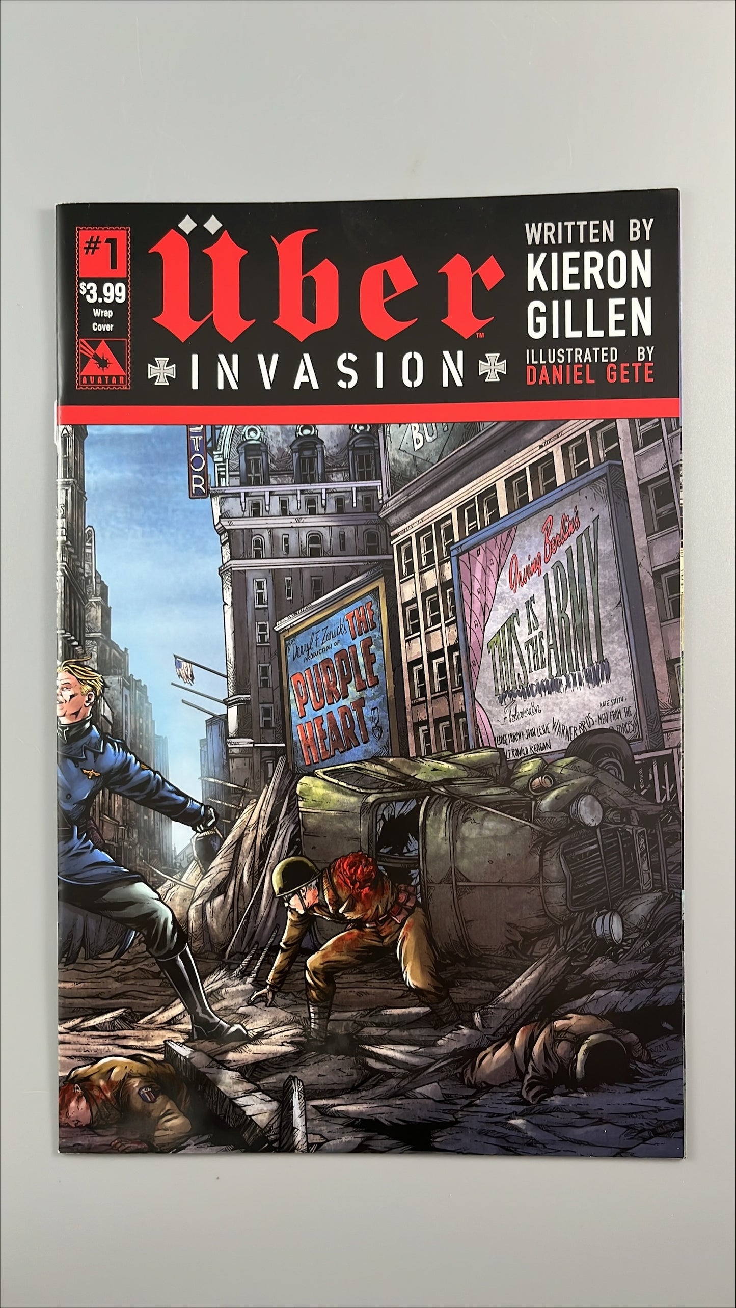 Uber: Invasion #1 (Wrap Cover Variant)