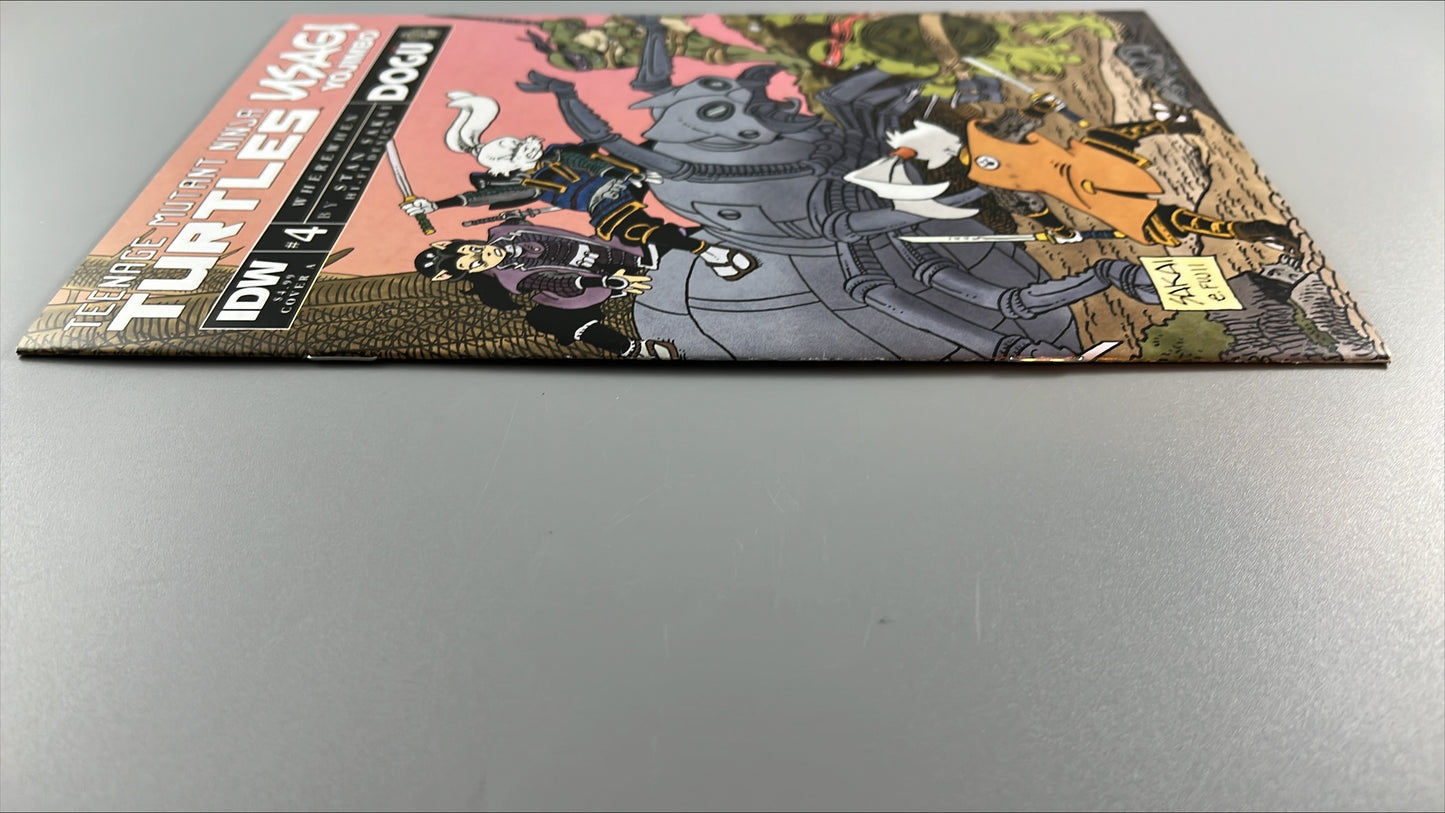 Teenage Mutant Ninja Turtles / Usagi Yojimbo: Wherewhen #4