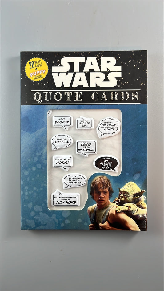 Star Wars Quote Cards