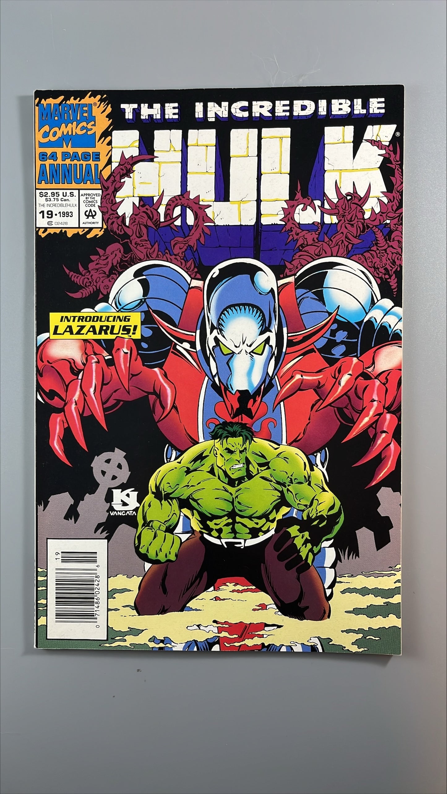The Incredible Hulk Annual #19 (Newsstand / Key)