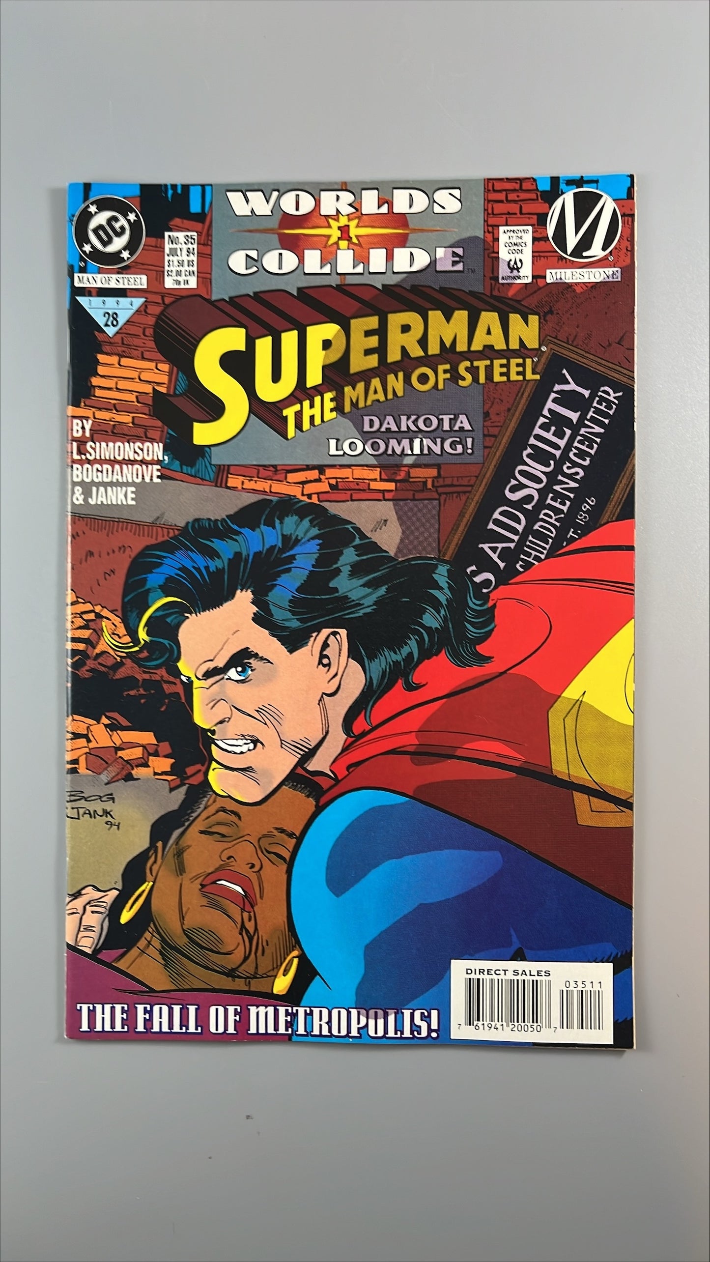 Superman: The Man of Steel #35