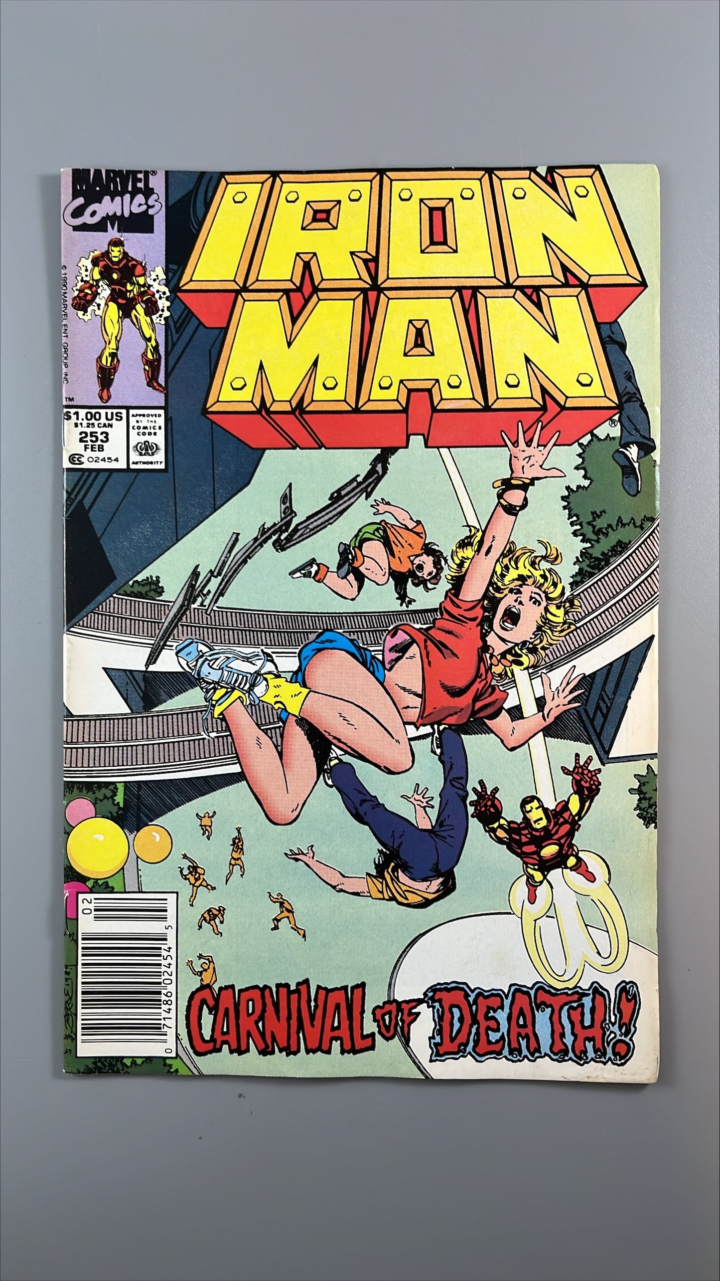 Iron Man #253 (Newsstand)