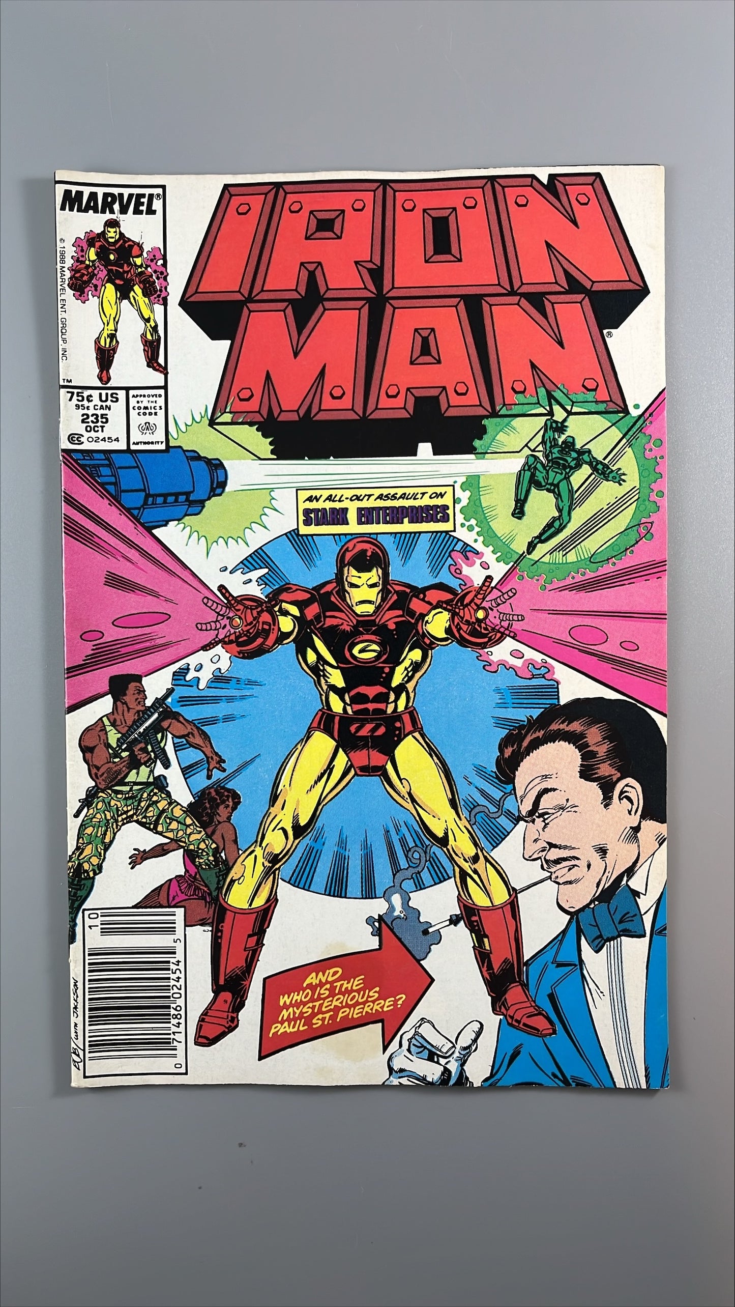 Iron Man #235 (Newsstand)