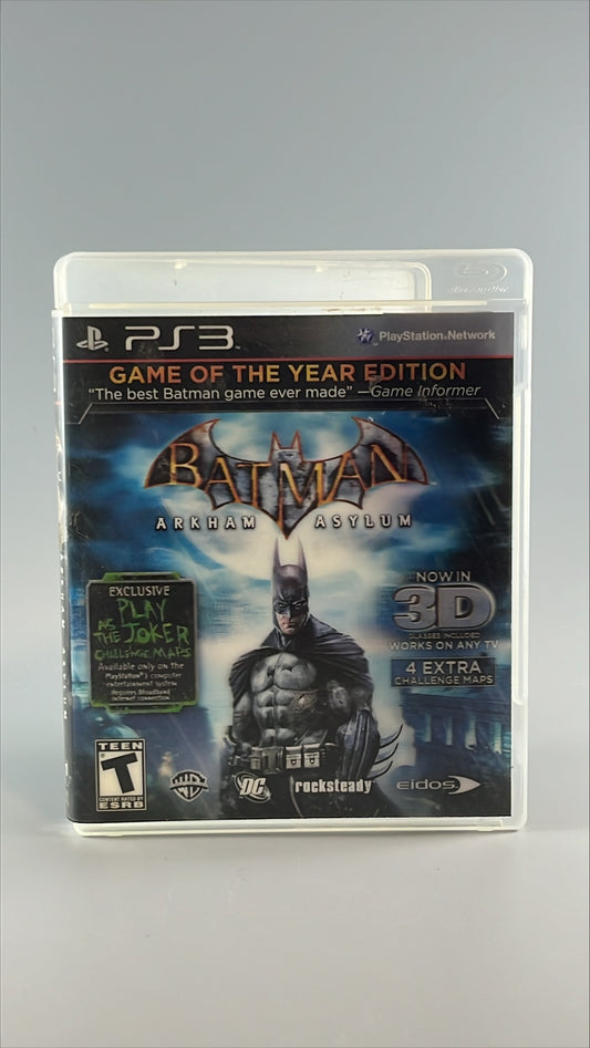 Batman: Arkham Asylum (GOTY Edition / No Manual)