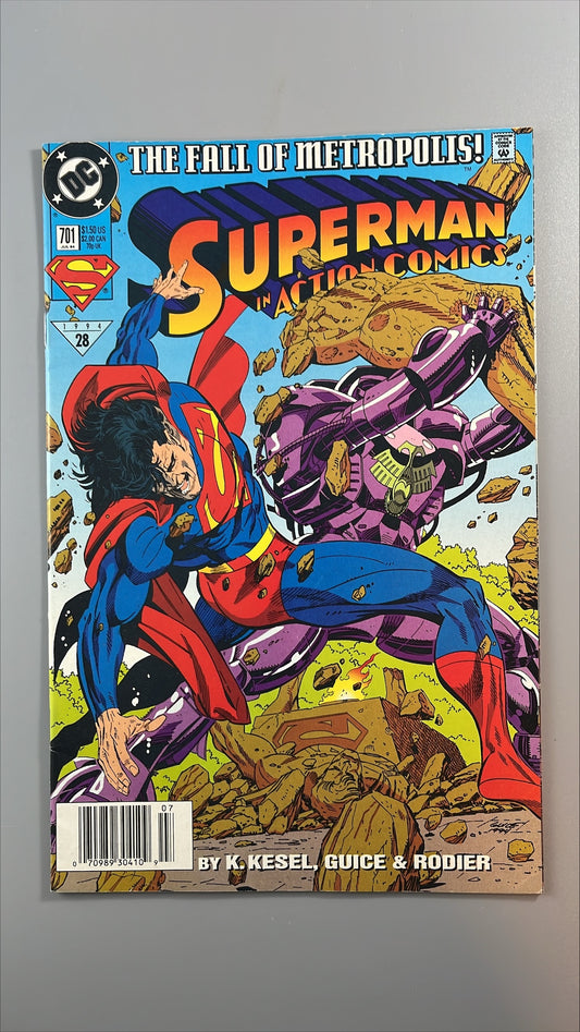 Action Comics #701 (Newsstand)