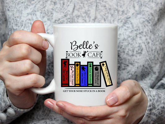 Belle's Book Cafe Mug