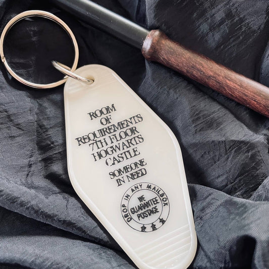 Motel Key Fob - Room of Requirements (Harry Potter)