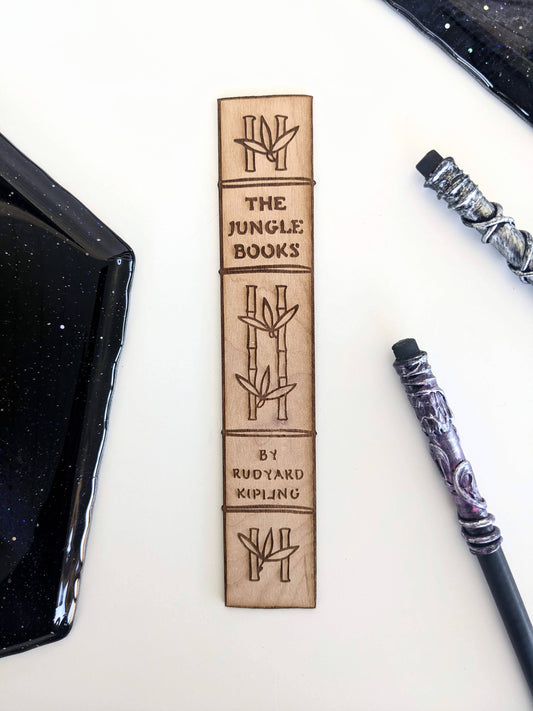 The Jungle Book Wooden Bookmark