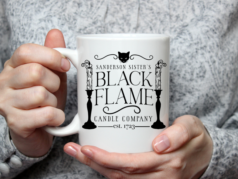 Black Flame Candle Company - Hocus Pocus Inspired Mug
