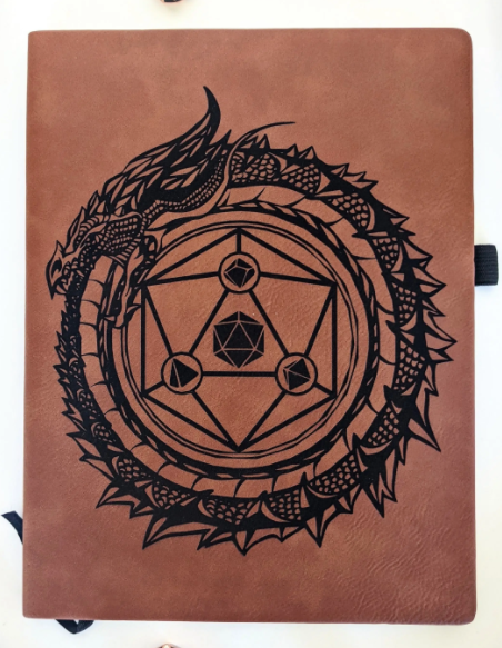 Dragon Circle - Vegan Leather Journal