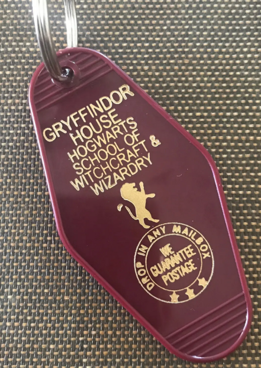 Gryffindor Motel-Style Key Fob
