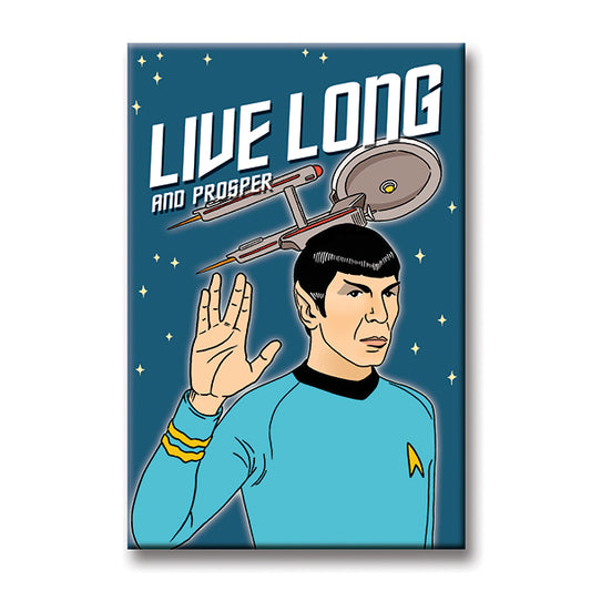 Mr. Spock "Live Long and Prosper" Magnet