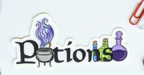 Potions - Harry Potter Inspired Sticker