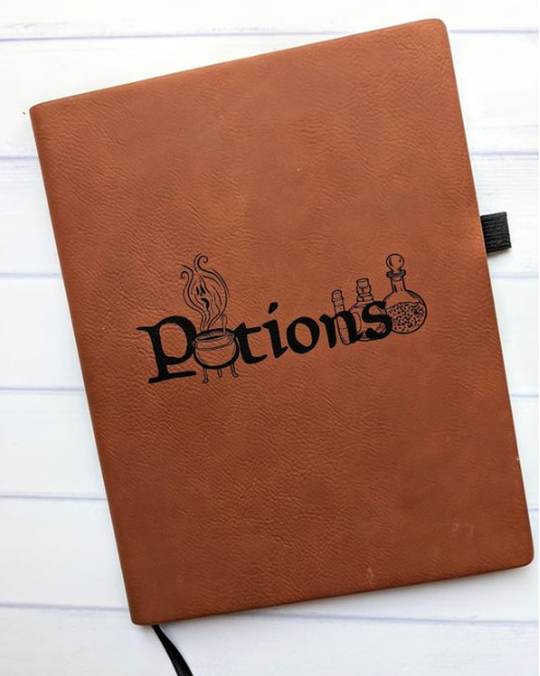 Potions - Harry Potter Inspired Vegan Leather Journal