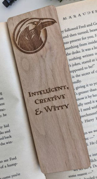 Ravenclaw - Harry Potter Inspired Wooden Bookmark
