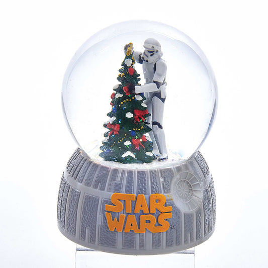 Stormtrooper Musical Holiday Water Globe