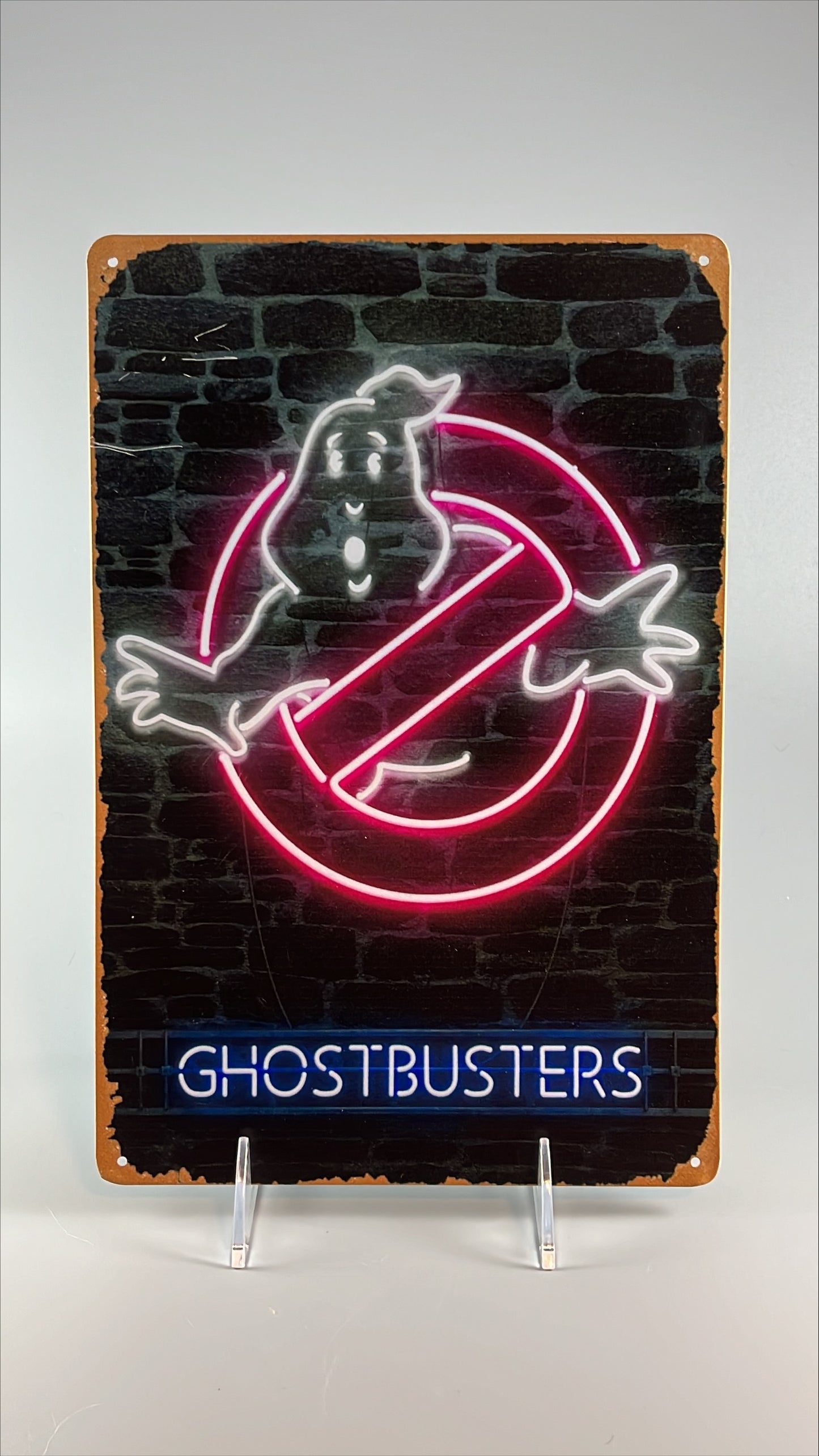 Ghostbusters Metal Sign
