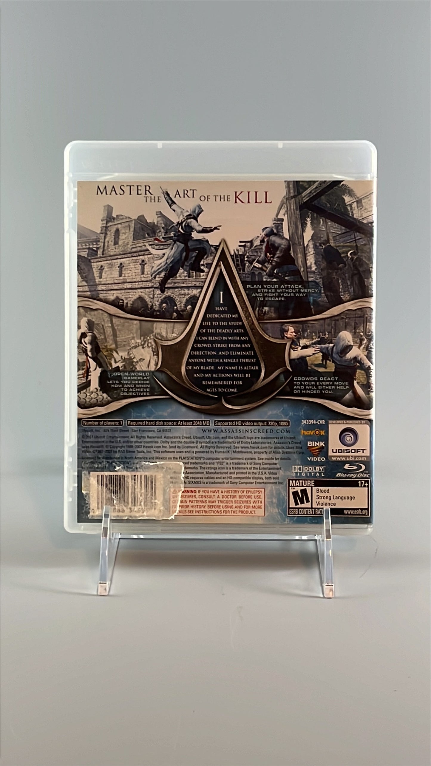 Assassin's Creed (No Manual)