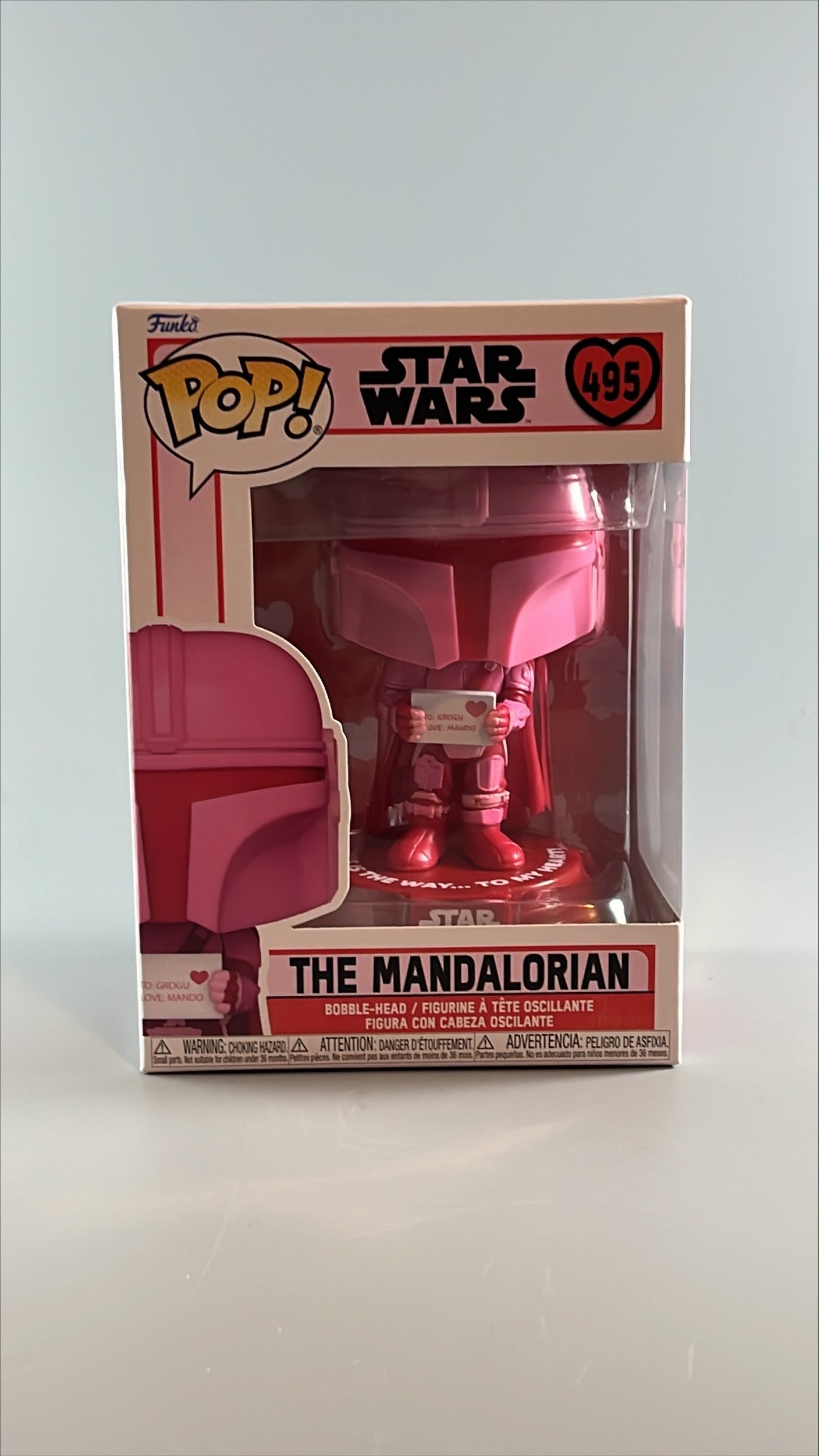 Pop! Star Wars - The Mandalorian (Valentine) #495