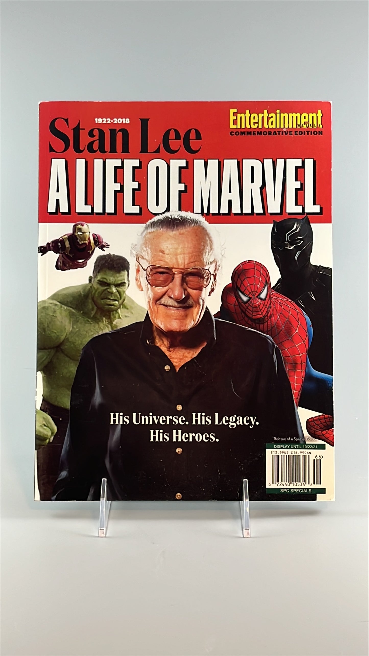Entertainment Weekly Commemorative Edition - Stan Lee - 10/21