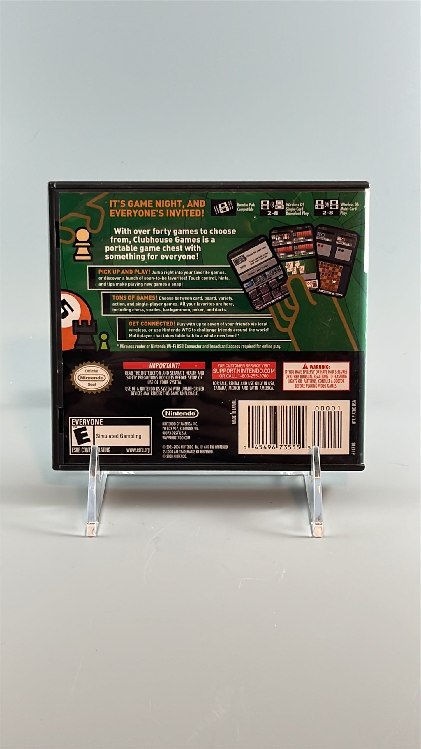 Clubhouse Games - DS - Used