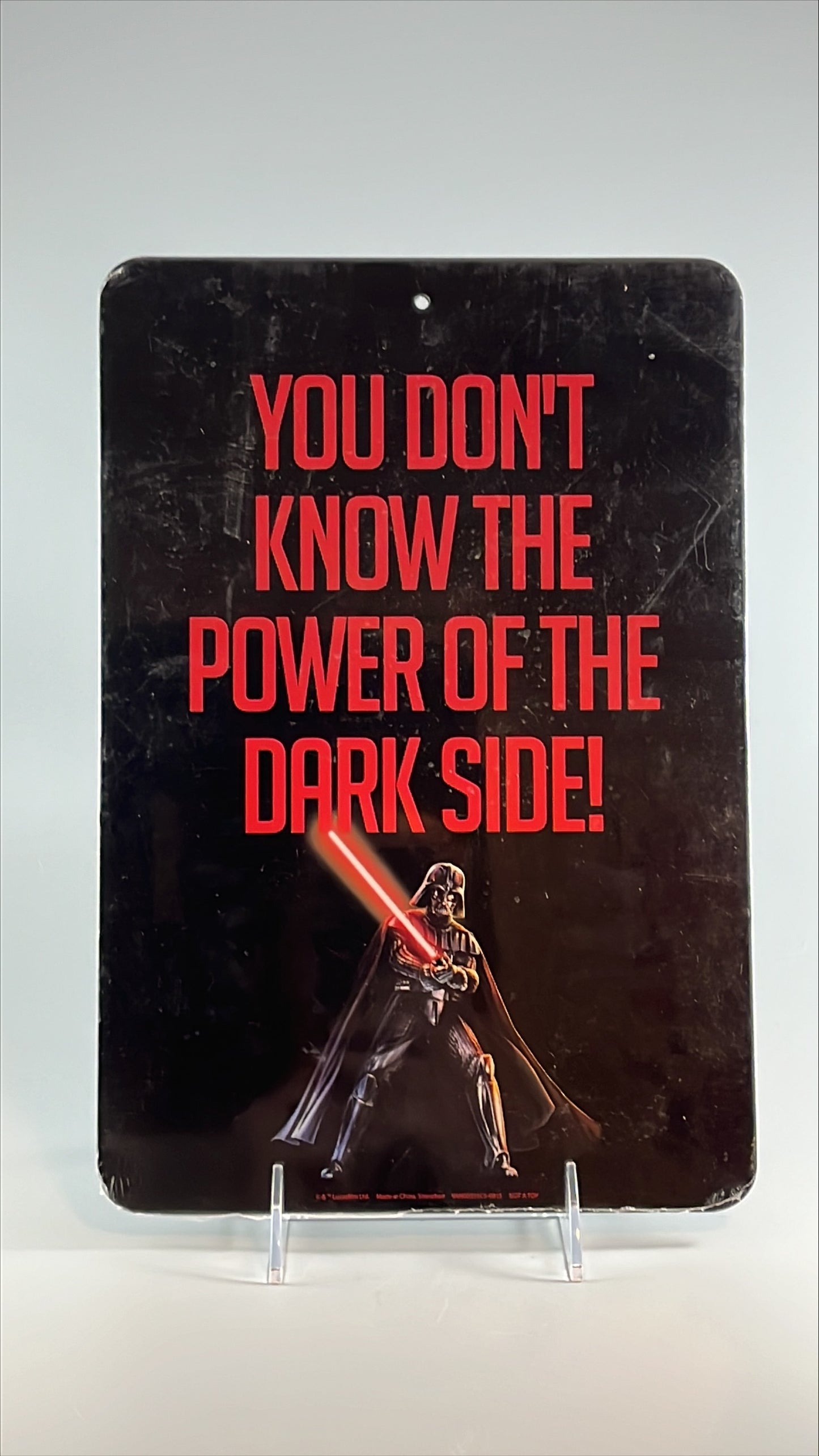 Star Wars Dark Side Doubled-Sided Hanging Sign