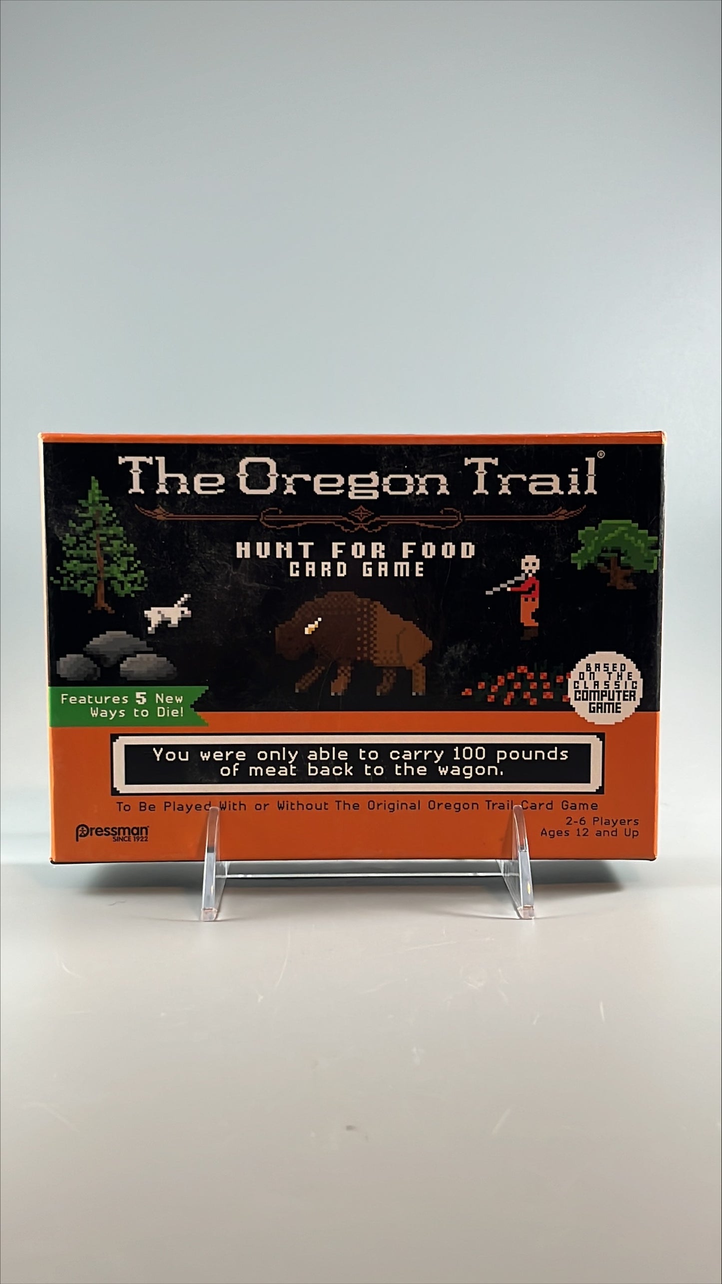 The Oregon Trail: Hunt for Food Card Game (Open but Complete)