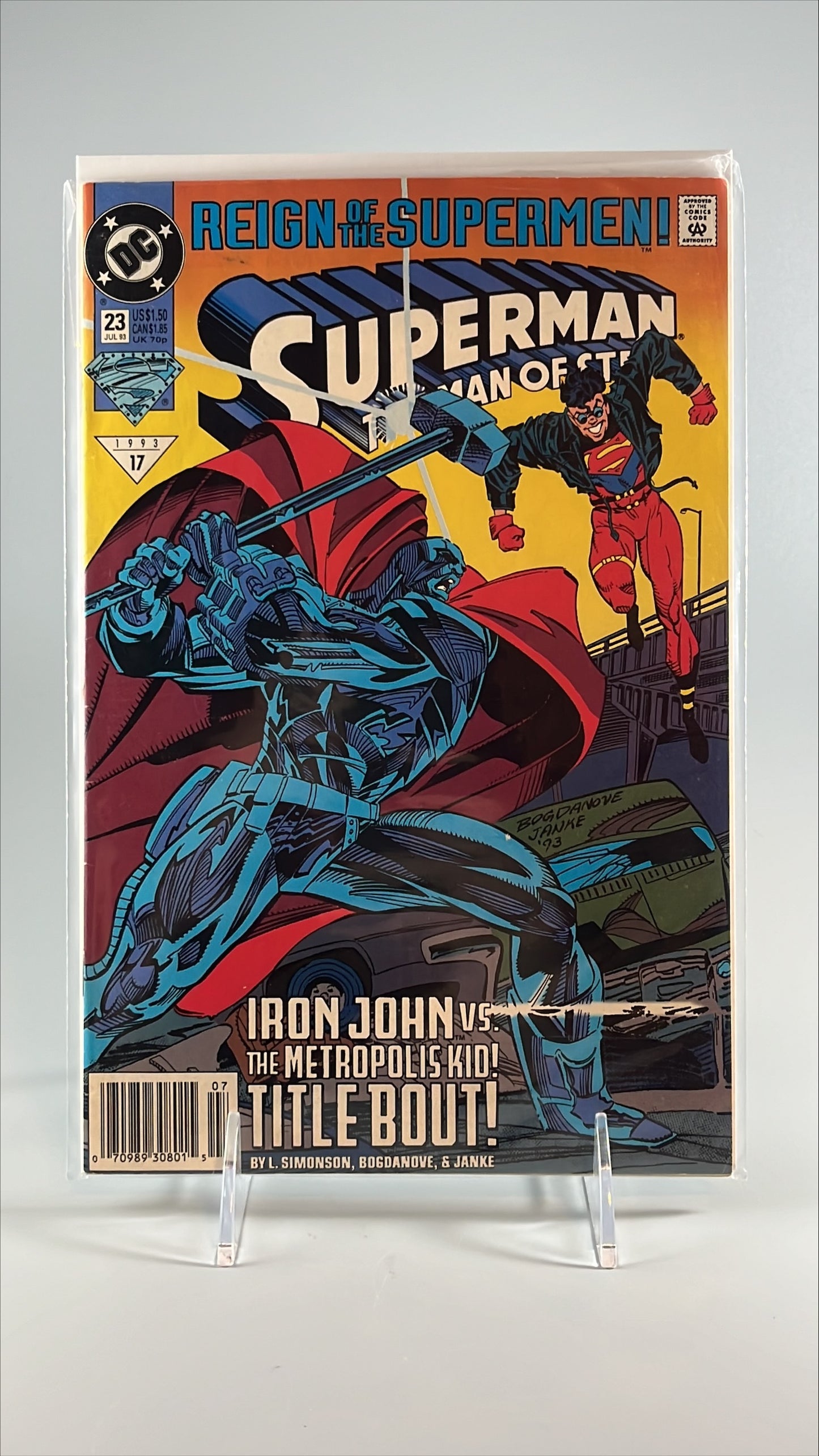 Superman: The Man of Steel #23