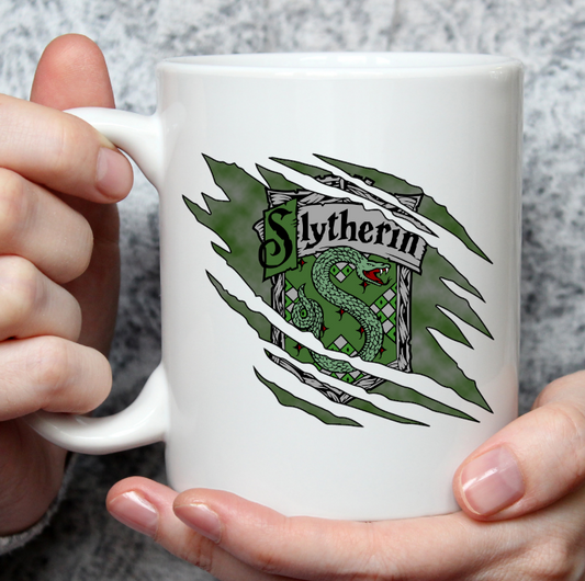 Slytherin House Crest - Harry Potter Inspired Mug